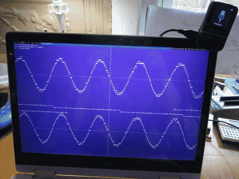 viewing the test tone with harry
